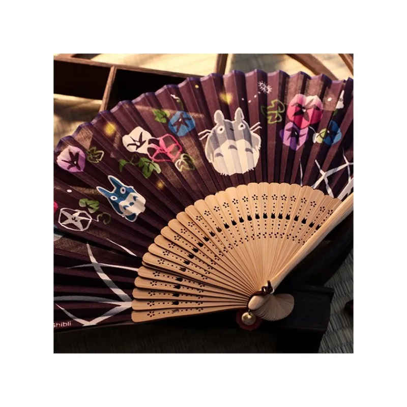 Accessoires|Maison Ghibli Éventail Belles de Jours et Lucioles - Mon Voisin Totoro