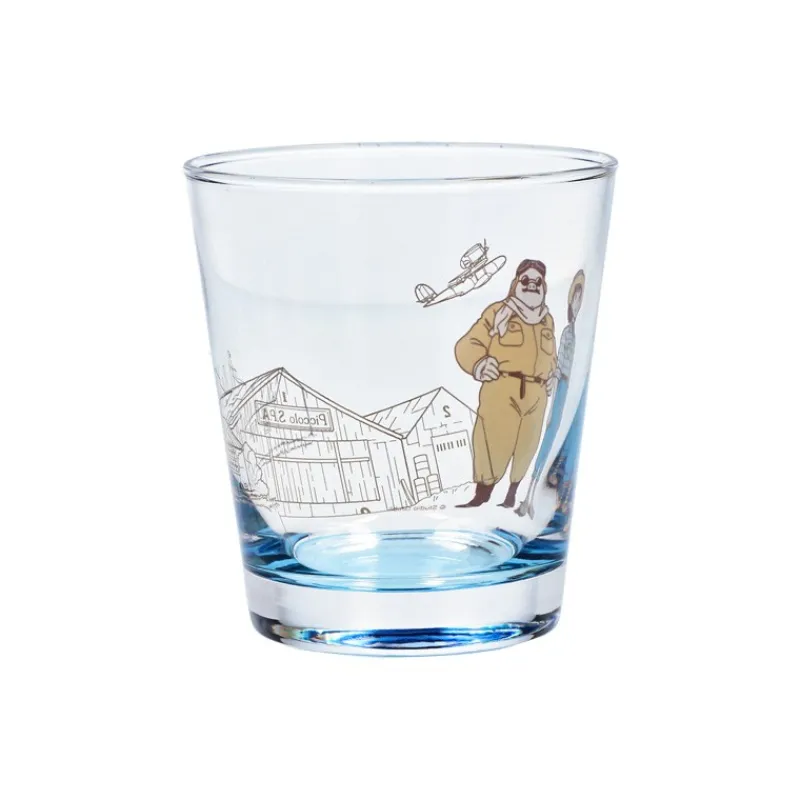 Cuisine Et Table|Maison Ghibli Verre décoré Marco & Fio - Porco Rosso