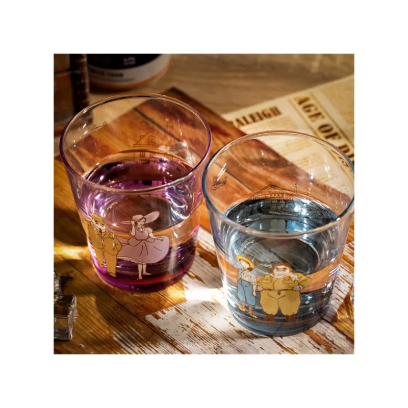 Cuisine Et Table|Maison Ghibli Verre décoré Marco & Fio - Porco Rosso