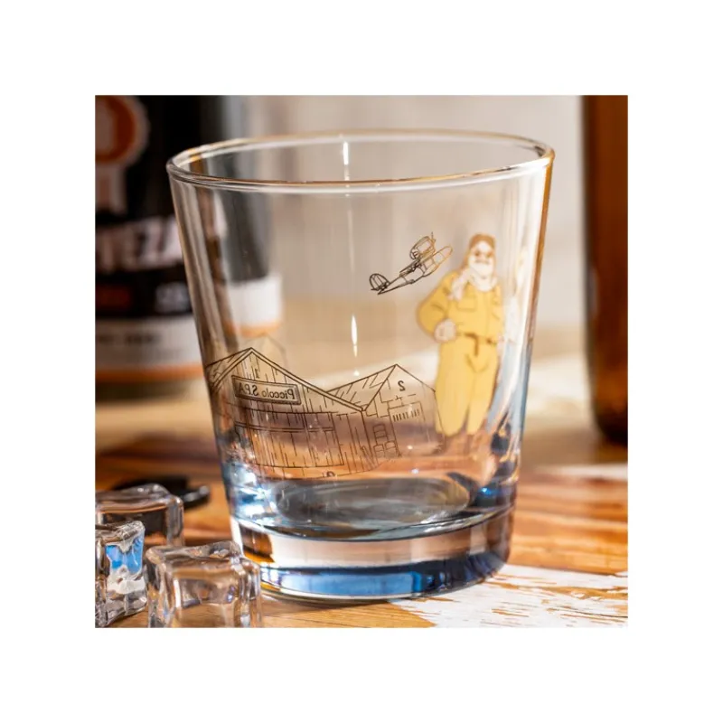 Cuisine Et Table|Maison Ghibli Verre décoré Marco & Fio - Porco Rosso