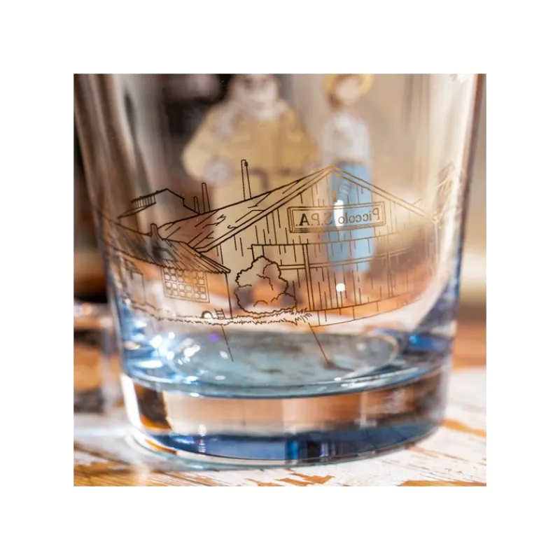 Cuisine Et Table|Maison Ghibli Verre décoré Marco & Fio - Porco Rosso