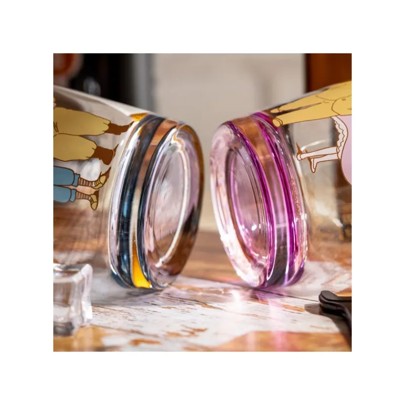 Cuisine Et Table|Maison Ghibli Verre décoré Marco & Gina - Porco Rosso