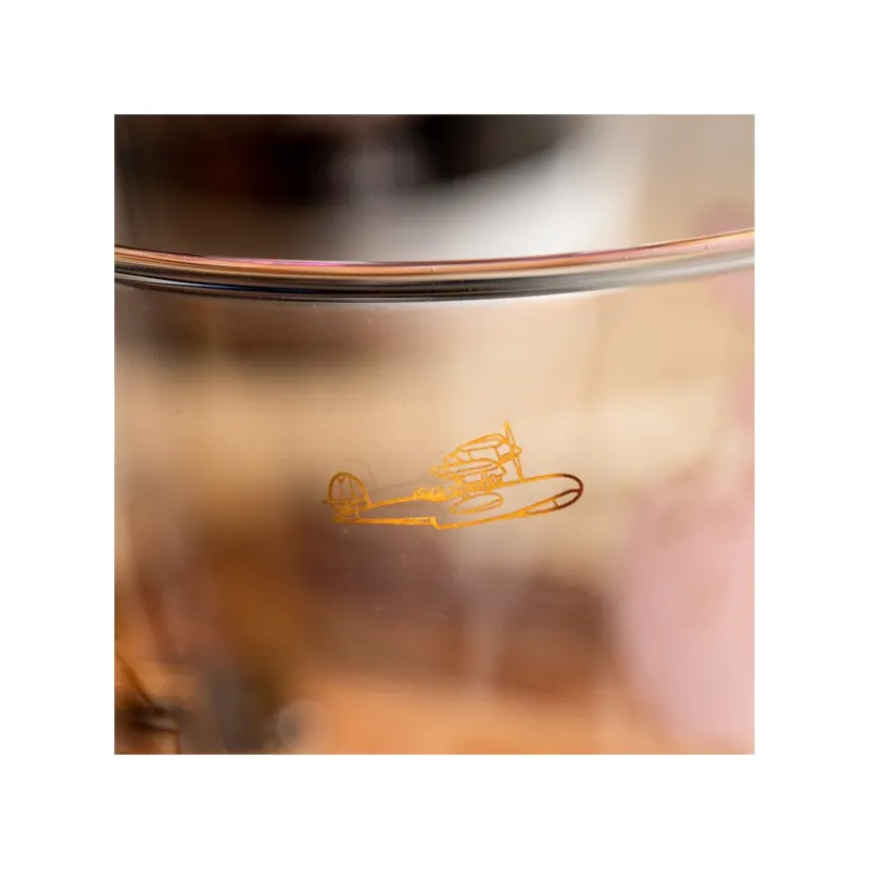 Cuisine Et Table|Maison Ghibli Verre décoré Marco & Gina - Porco Rosso