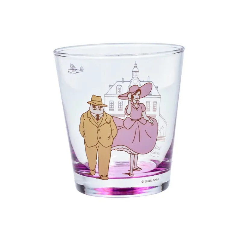 Cuisine Et Table|Maison Ghibli Verre décoré Marco & Gina - Porco Rosso