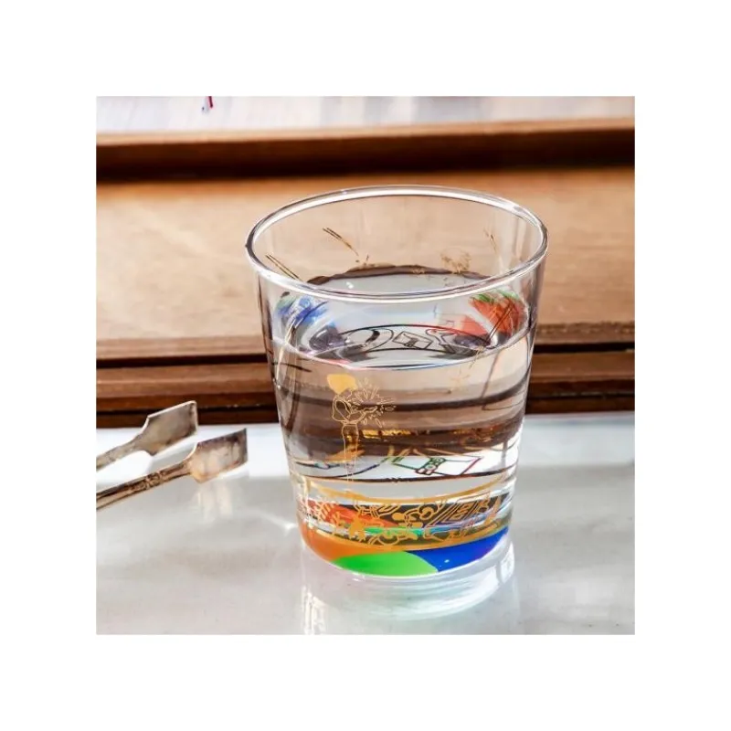 Cuisine Et Table|Maison Ghibli Verre Gravé Howl et Sophie - Le Château ambulant