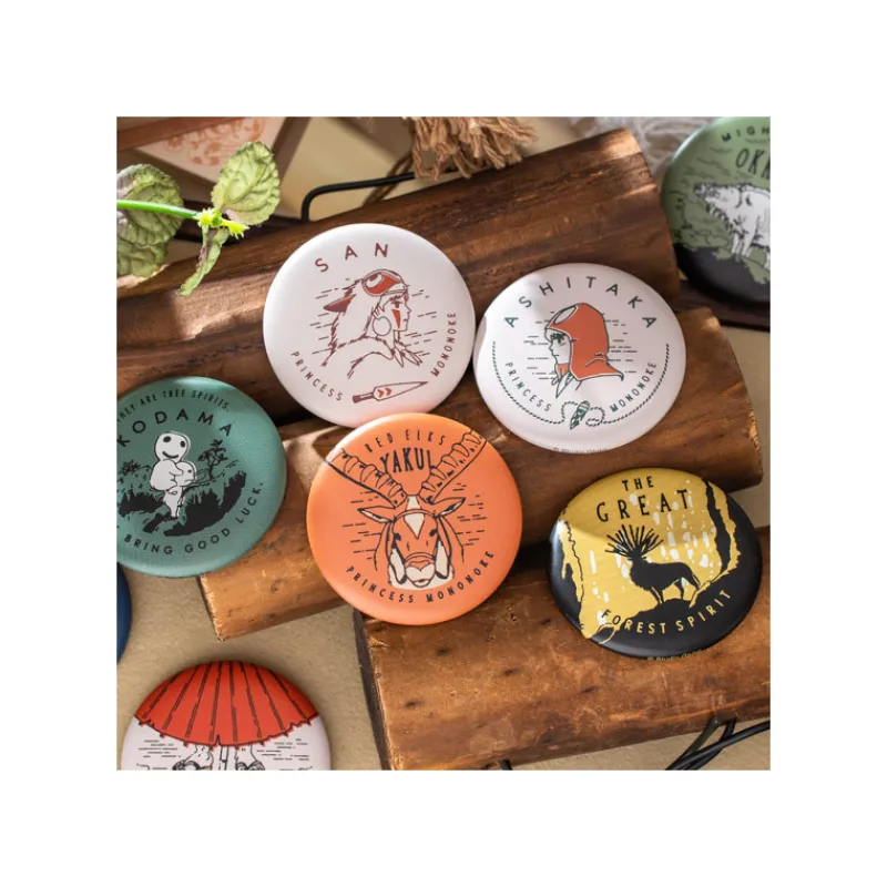Badges|Maison Ghibli Vintage Badge Collection 1 badge Mystere - Princesse Mononoké